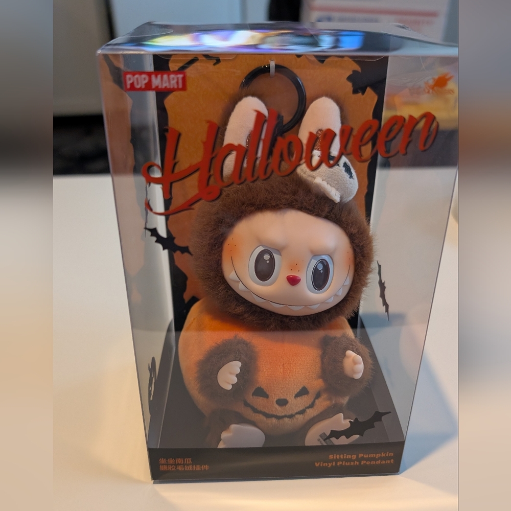 Pop Mart Halloween Sitting Pumpkin Plush Toy